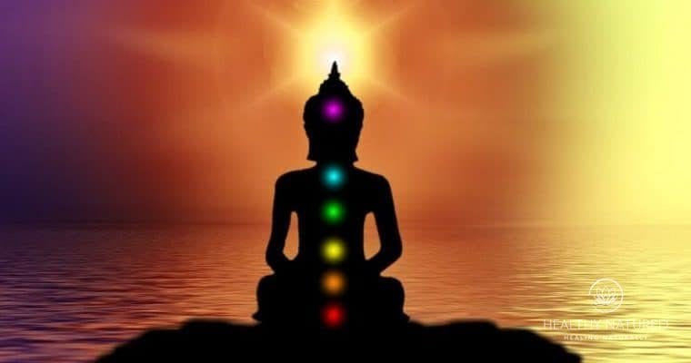 an image showing the 7 chakra points - chakra meditation techniques for beginners