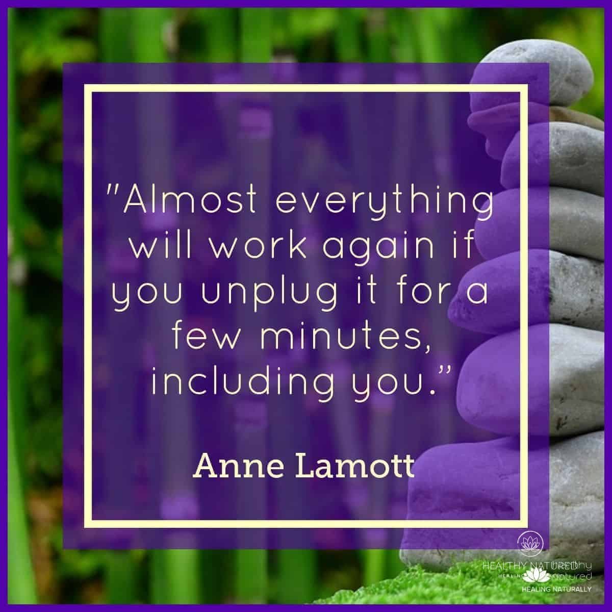 Spend Time Unplugged