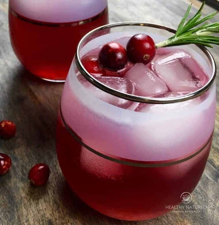 Cinnamon and Cumin Infused Cranberry Spritzer