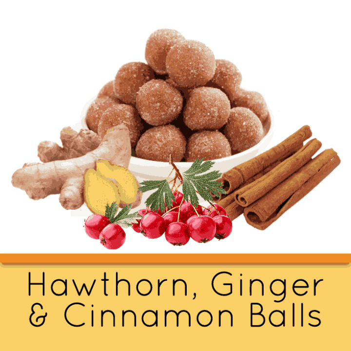 hawthorn ginger and cinnamon balls recipe