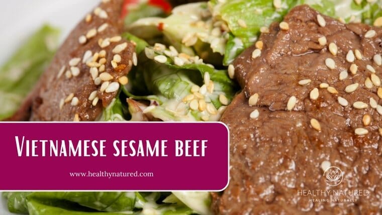 vietnamese sesame beef