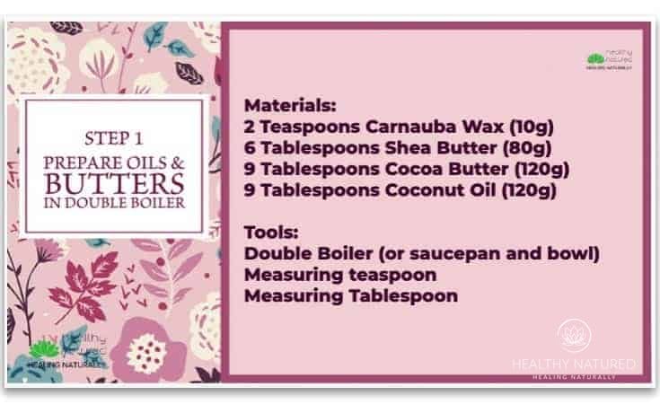 Step 1 - DIY Body Butter With Essential Oils