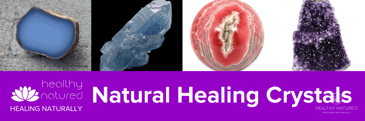 Natural Healing Crystals Guide banner