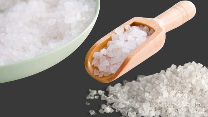 cleansing a crystal with sea salt