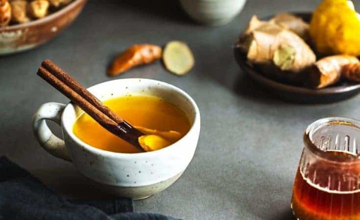 Turmeric with Ginger and Cinnamon Tea