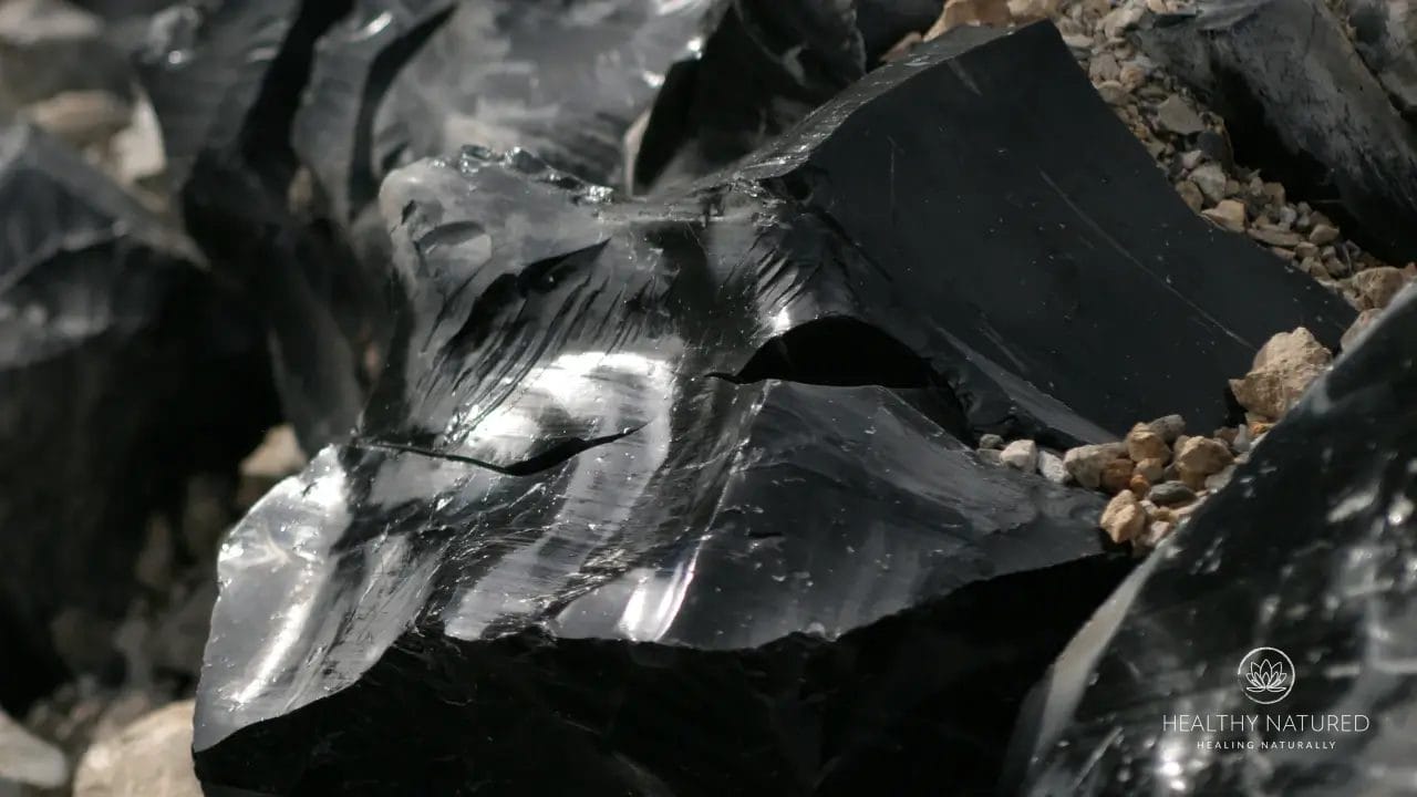 Obsidian - Muladhara Chakra Crystals