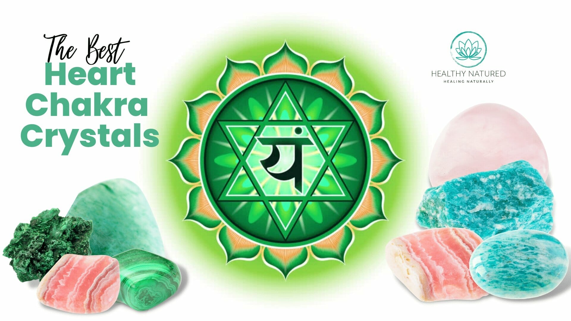 anahata the heart chakra crystals