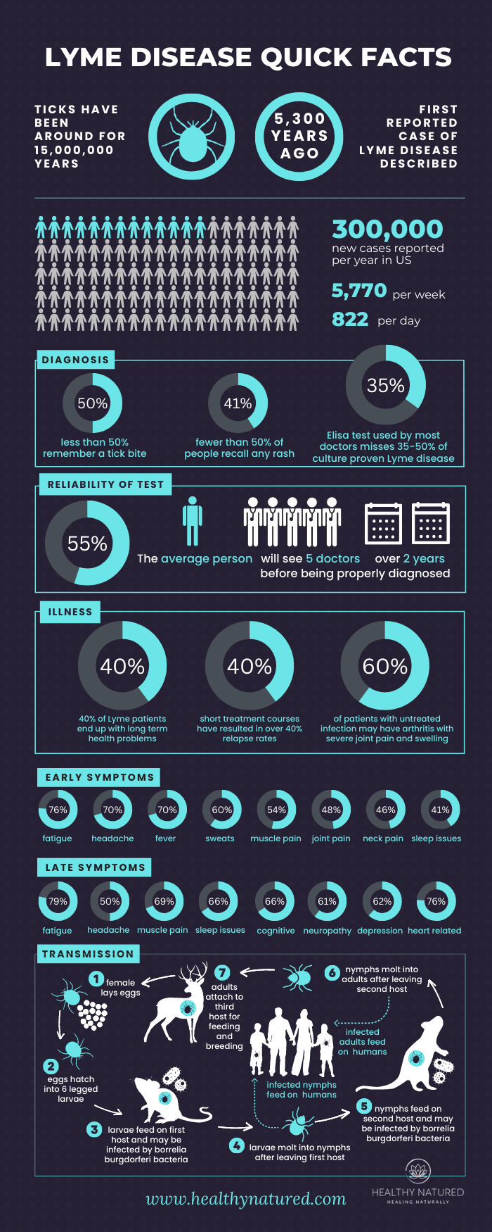 lyme disease infographic