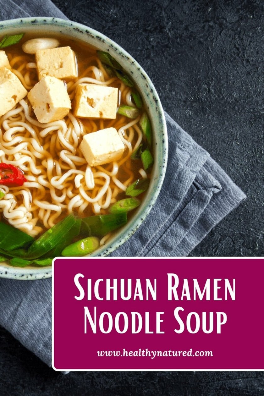 Incredible Sichuan Ramen Noodles (1 Pot Lose Weight Recipe)