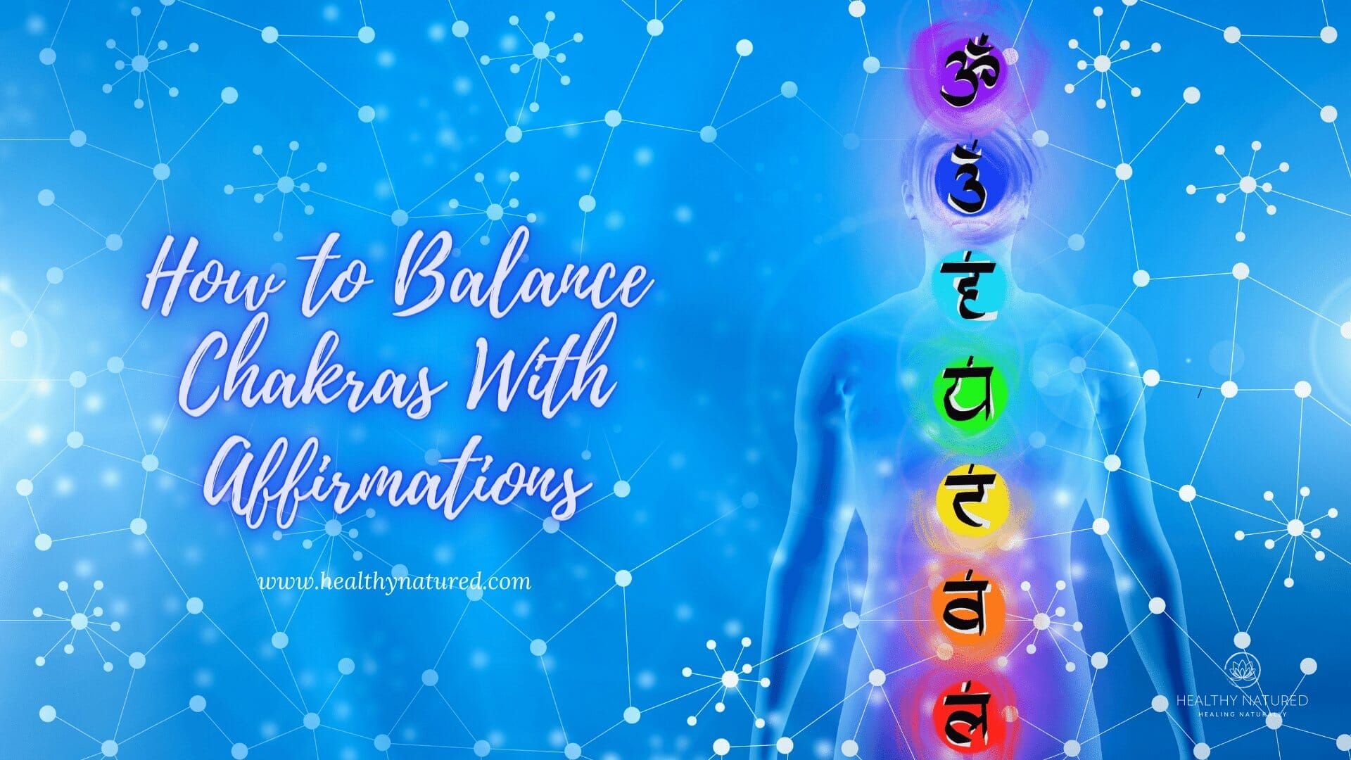 how to balance chakras with affirmations