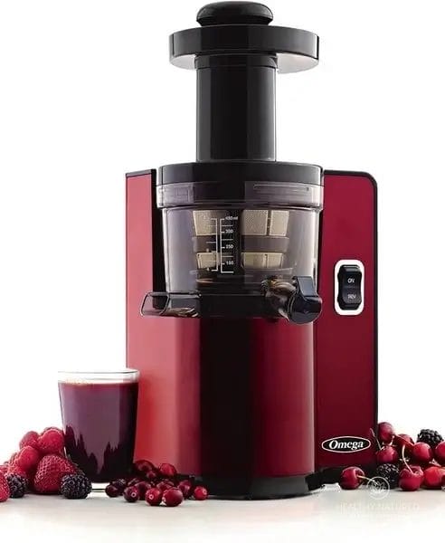 Omega MegaMouth Vertical Low Speed Quiet Juicer