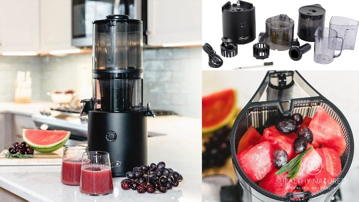 omega juicer jc2022bk11 slow masticating cold press vegetable and fruit juice extractor