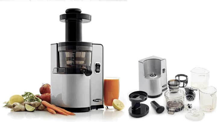 omega masticating compact cold press juicer