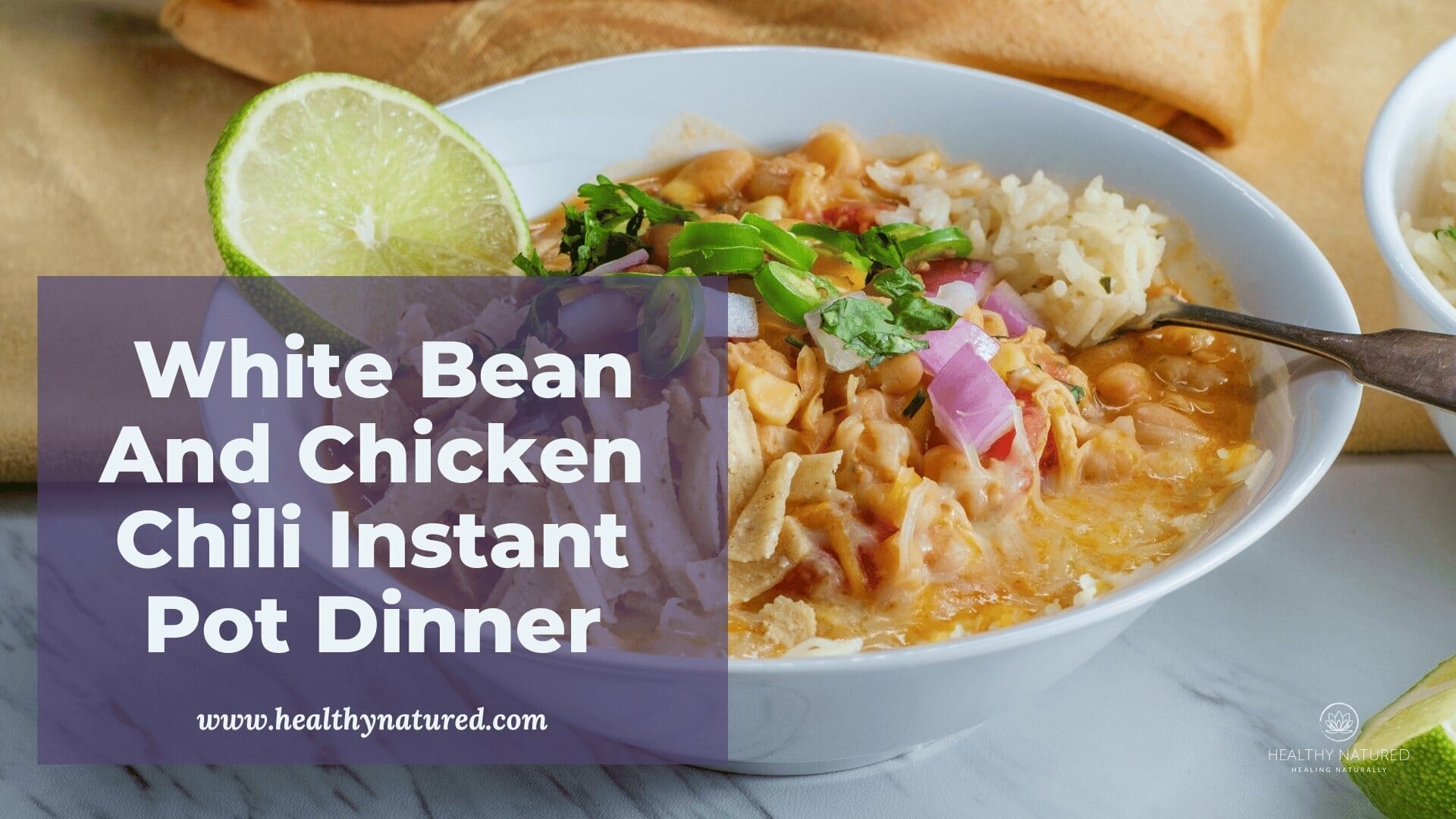 white bean and chicken chili instant pot dinner