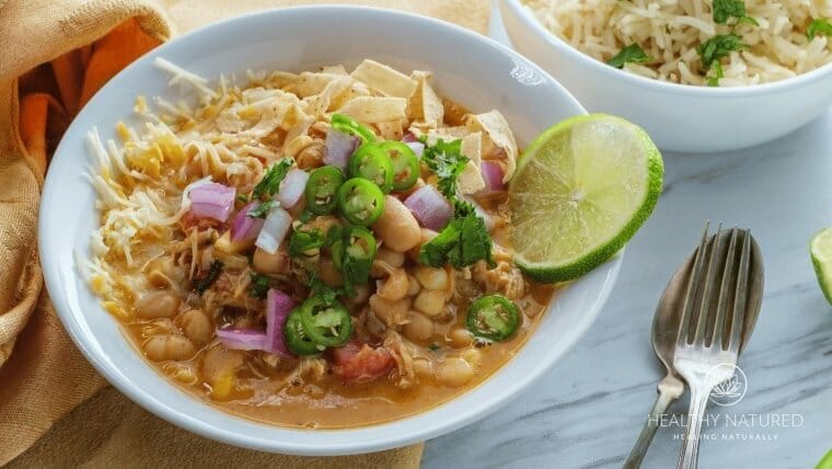 white bean chicken chili