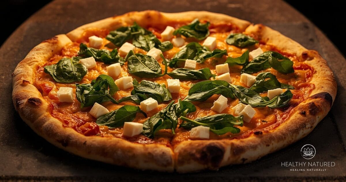healthy butternut squash pizza