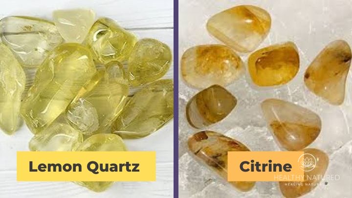 lemon quartz vs citrine
