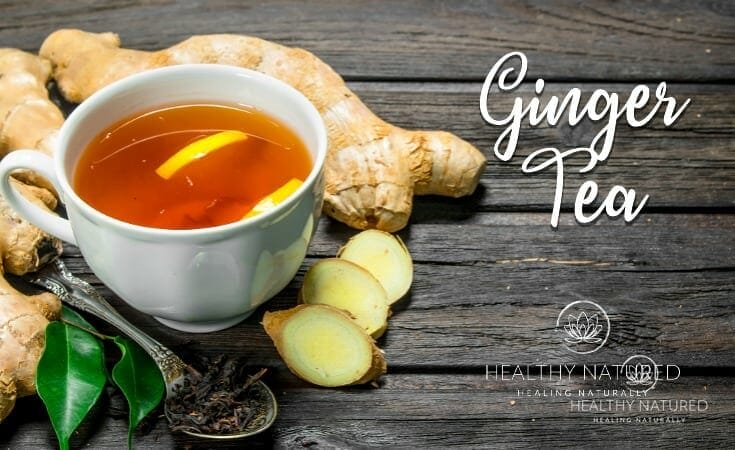 Home Remedies For Heartburn - Ginger Tea
