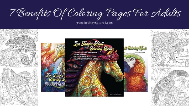 benefits of books & coloring pages for adults