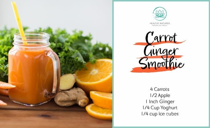 carrot ginger smoothie