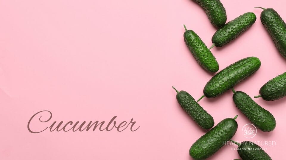 Cucumber for puffy eyes