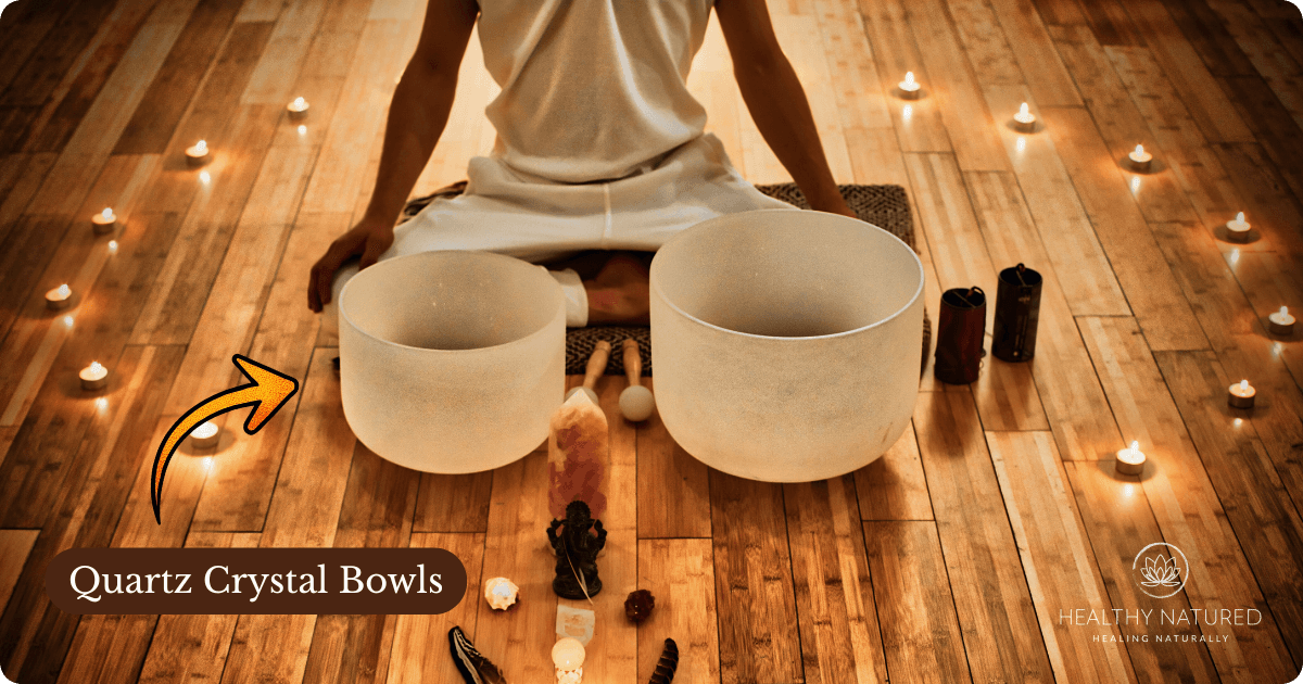 quartz crystal singing bowls