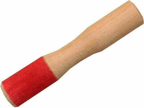 leather wrapped sining bowl mallet