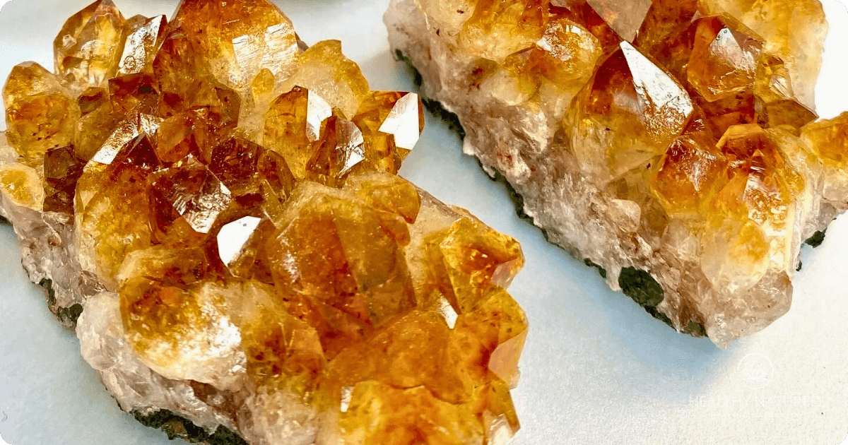 citrine crystals