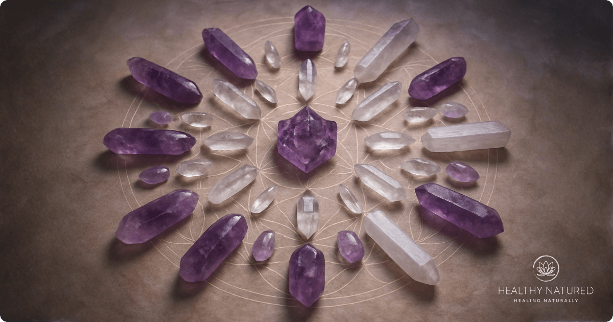 sacred geometry crystal grid