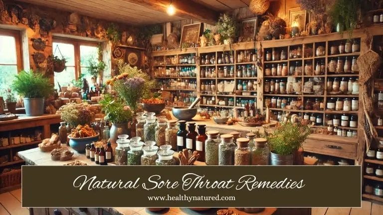 Natural and herbal sore throat remedies