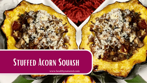 stuffed acorn squash