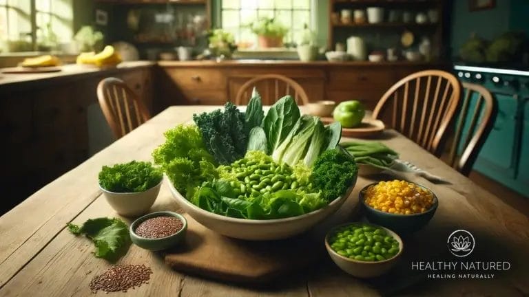 green salad - natural remedies for constipation