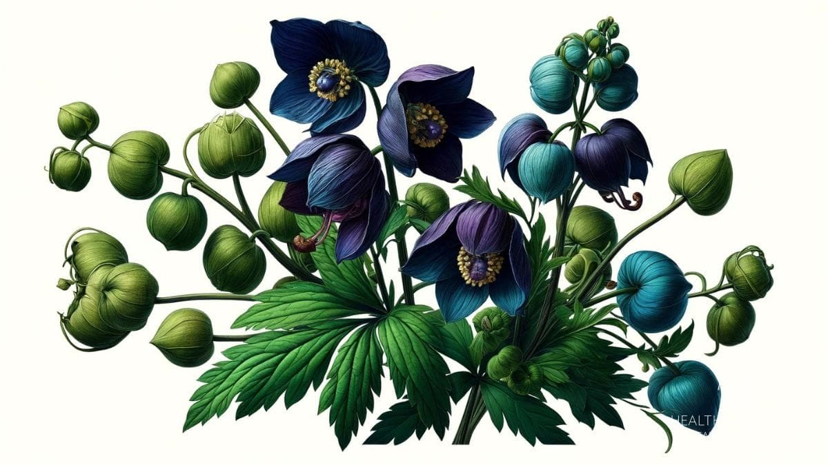 Aconite made from monkshood supports temperature,  colds, fevers, and headaches.