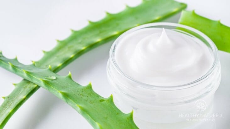 prepare aloe vera shaving cream