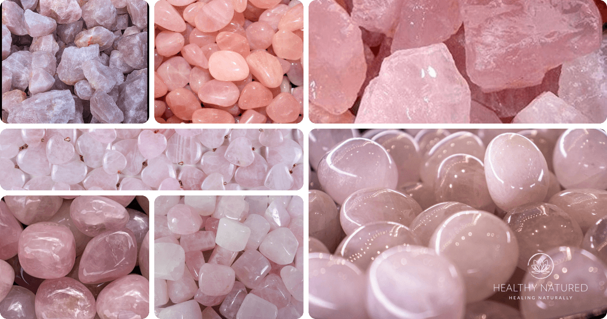 Heart chakra crystals - Rose Quartz the stone of unconditional love