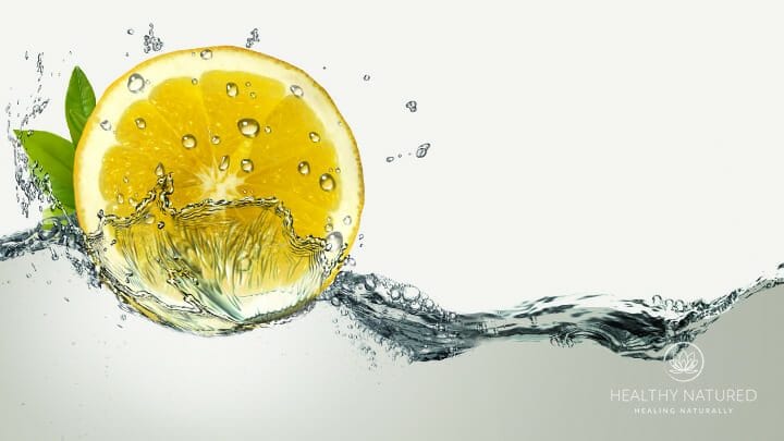 warm water and lemon juice