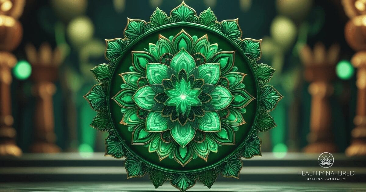 Green Aura meaning stems from Anahata the heart chakra