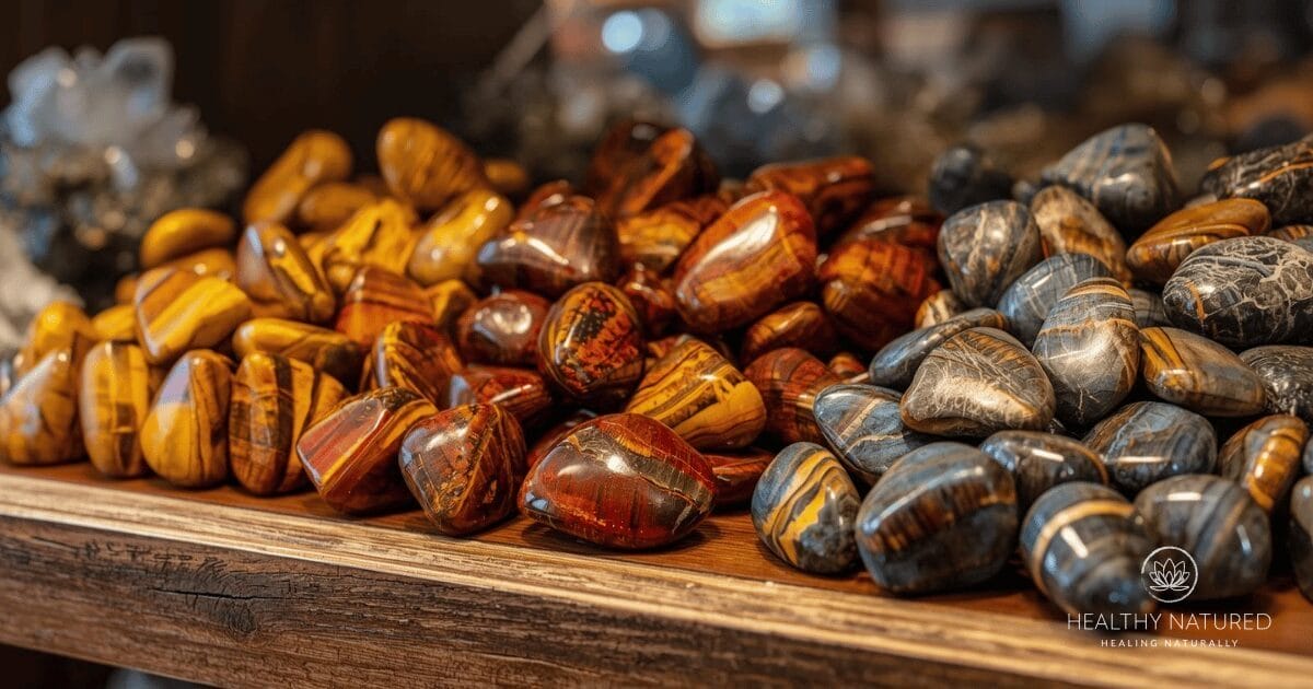 Varieties of Tiger Eye Healing Crystal