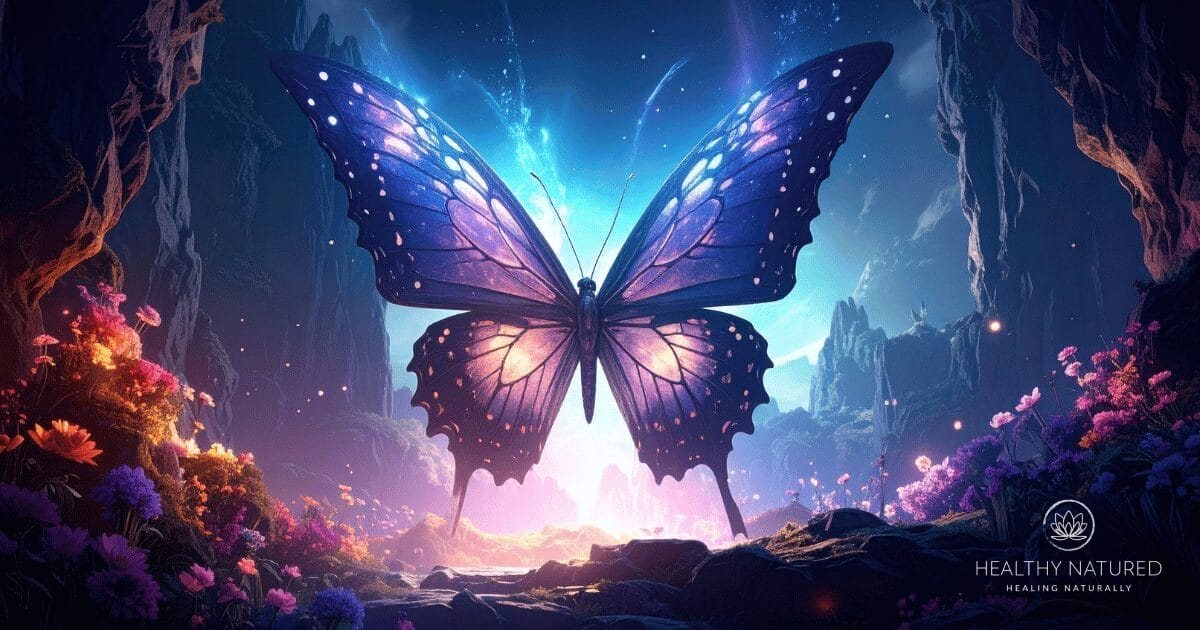 what do purple butterflies symbolize