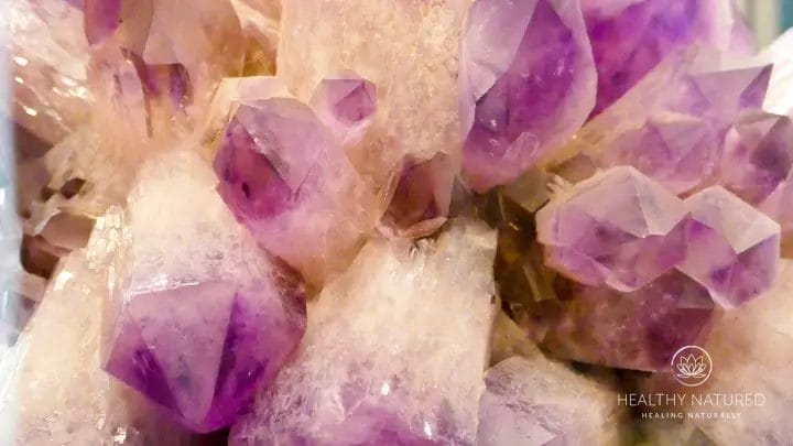 ametrine crystals