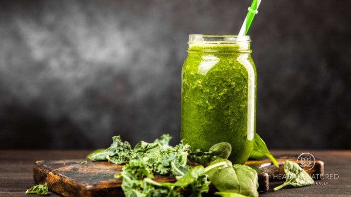 drink the kale and pear smoothie immediately