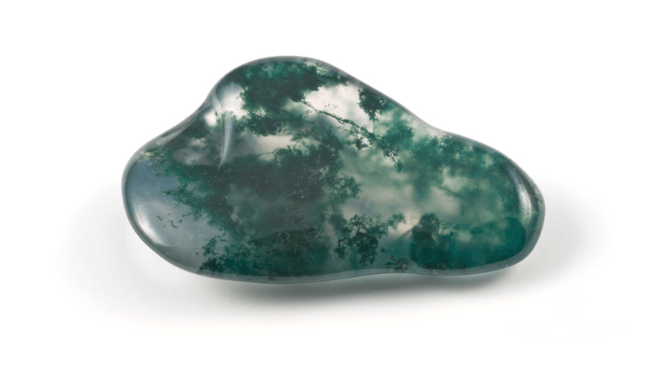 green moss agate