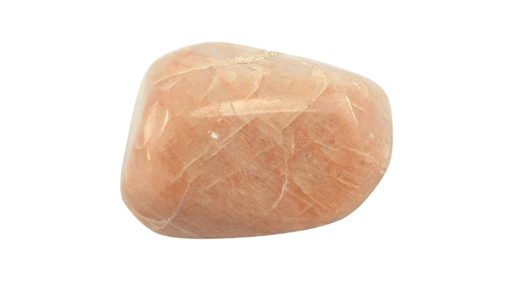 peach moonstone said to bring inner peace, harmony, and psychic protection