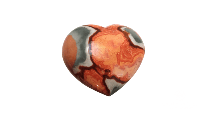 Polychrome jasper is associated with overall vitality, energy, and physical strength, helping to renew a sense of well-being. 