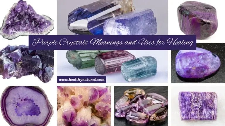 purple crystals meaning