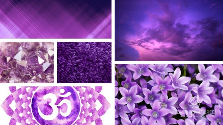the violet aura meaning
