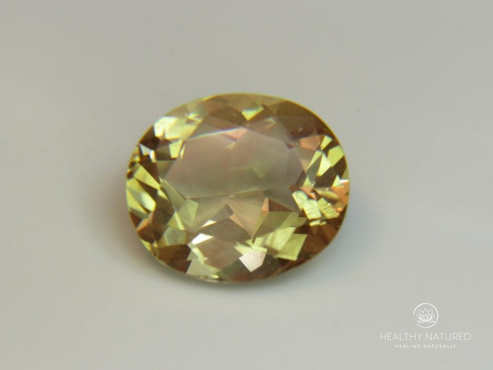 6.32CT VS STUNNING UNTREATED NATURAL GOLDEN YELLOW TANZANIAN LABRADORITE