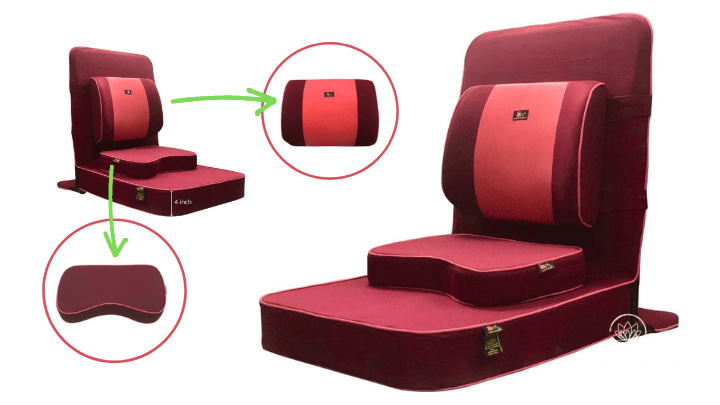 friends of meditation extra large meditation and yoga chair