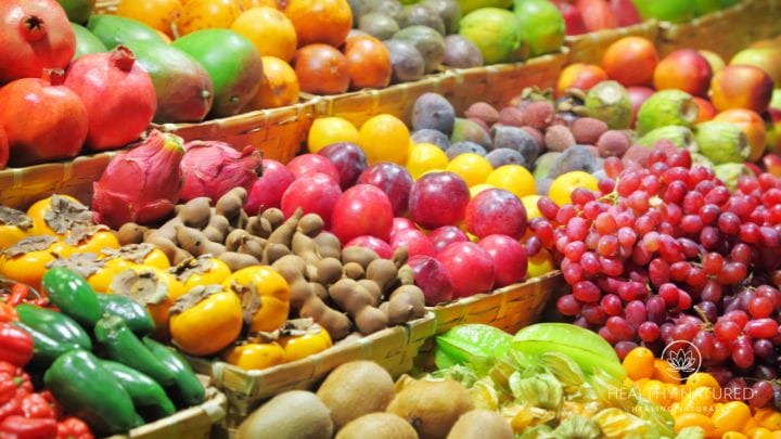 fruits high fiber