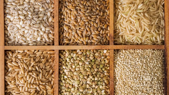 high fiber whole grains